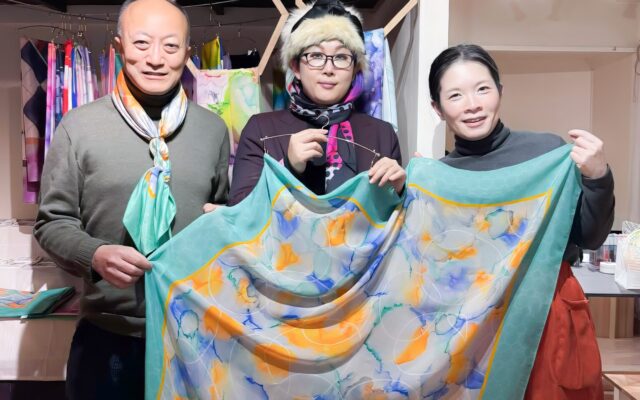 アトリプシー ART SCARF Collection Ⅱ受注会